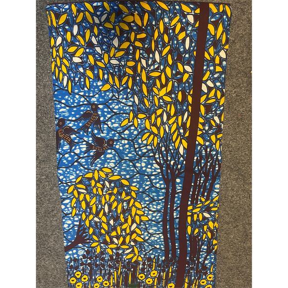 ON SALE 6 YARDS African Ankara kente 100% cotton - Picture 2 of 3